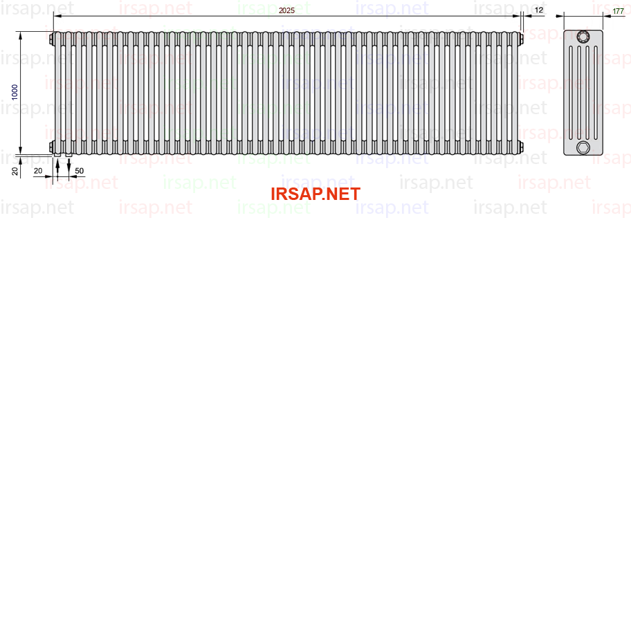 Радиатор IRSAP Tesi 51000/45 T18 CL 01